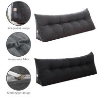 ราคา หมอนหัวทุย หมอนรองหลัง เบาะรองนอนสไตล์เกาหลี แบบสามเหลี่ยม สามารถถอดออกมาซักได้ง่าย เหมาะสำหรับใช้บนเตียงหรือโซฟา (41825505679)