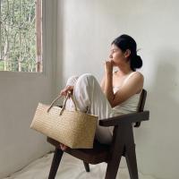 ราคา พร้อมส่ง Japanese Basket ตะกร้าสาน ตะกร้าสานไปทะเล ทะเล กระเป๋า กระเป๋าสาน ตะกร้าสานใบใหญ่ (13842394622)