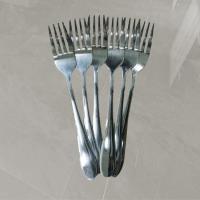 ราคา ส้อมสแตนเลส ขนาดกลาง (6 ชิ้น/แพ็ก) (27187152938)