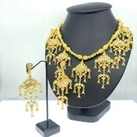 ราคา ชุดไทยสร้อยชุดต่างหู สร้อยคอ เพชรโบราณคลิปต่างหู (7019214424)