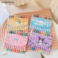 ราคา Nf 12 ชิ้น Sanrio Graffiti ปากกา Kuromi My Melody Cinnamonroll หมุน Scalable สี Crayon การ์ตูน Doodle ปากกาวาดเด็ก Marker ปากกา nobleflying (28985089905)