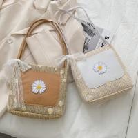 ราคา กระเป๋าสะพายข้าง แบบสาน สายสะพายหนัง ปักดอกเดซี่ขาว ประดับผ้าลูกไม้สีขาว วินเทจสไตล์ (8432881596)