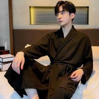 ราคา วาฟเฟิลแสงหรูหราคู่ชุดนอนยูกาตะสไตล์นอนวาฟเฟิลแสงหรูหราคู่ชุดนอนยูกาตะสไตล์ชุดนอนหนึ่งชายหนึ่งหญิงขนาดใหญ่โรงแรมฝรั่งเศสดูดซับน้ําแห้งเร็วเสื้อคลุมอาบน้ํา08.32 (25593120635)