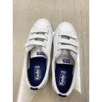 ราคา รองเท้าผ้าใบหนัง Keds แบบสวม รุ่น TIEBREAK LEATHER สีขาว ส่งต่อใหม่มากค่ะ (19094865791)
