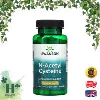 ราคา พร้อมส่ง Swanson N-Acetyl Cysteine NAC 600 mg 100 Capsules (25737031957)