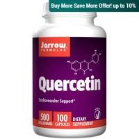 ราคา Jarrow Formulas, Quercetin, 500 mg, 100 Veggie Caps (18695562693)