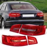 ราคา ชุดไฟท้ายสําหรับ Audi A6 C6 S6 Quattro RS6 Saloon ซีดาน 2009 2010 2011 เบรคย้อนกลับโคมไฟไฟเลี้ยวไฟท้าย (40819584995)