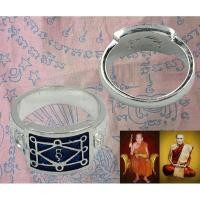 ราคา แหวนพระ แหวน ยันต์ตาราง หลวงพ่อกวย หลวงปู่หมุน อธิฐานจิตร กะไหล่เงิน ลงยา สีน้ำเงิน พร้อม ถุงเรี่ยกทรัพย์ (7079493345)