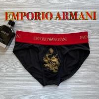 ราคา Emporio Armani Briefs Dragon gold size M ของแท้ ใหม่ (6139462029)