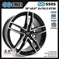 ราคา [ส่งฟรี] ล้อแม็ก ENKEI แท้ รุ่น SS05 ขอบ18" 5รู114.3 สีดำด้าน กว้าง8" จำนวน 4 วง (18211238234)