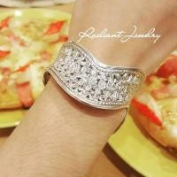 ราคา กำไล กำไลเงินแท้​ กำไลเงินแท้92.5 เงินแท้​ เงินแท้92.5 กำไลเงินแท้ตอกลาย​ กำไลเงินแท้ขัดขาว กำไลสวย เงิน เครื่องเงิน (8465945886)