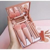 ราคา เซ็ตแปรงแต่งหน้า5ชิ้น มีกล่องใส่พร้อมกระจก แปรงใหญ่ แปรงขนนุ่ม แปรงพุ่มใหญ่ (22367244217)