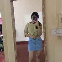 ราคา กระโปรงยีนส์มือสอง #กระโปรงยีนส์ (2647239691)