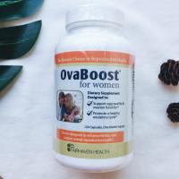 ราคา (แท้พร้อมส่ง) Ovaboost for women อาหารเสริมบำรุงรังไข่ ไข่ไม่สมบูรณ์ มีบุตรยาก 120 Capsules , Fairhaven Health (7131797253)