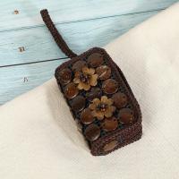 ราคา โบฮีเมียนสไตล์ชนเผ่าย้อนยุคกะลามะพร้าวดอกไม้ร้อยลูกปัดดึงคู่กระเป๋าใส่เหรียญมินิแบบพกพากระเป๋าหญิงเรียบหรู (29052935119)