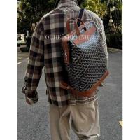 ราคา [Goyard Goyard Backpack Mens Business Travel Portable Backpack Shoulder Crossbody Bag (54450131945)