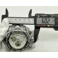 ราคา นาฬิกาข้อมือผู้ชาย Invicta หน้าปัดใหญ่ 60 มม. โครโนกราฟ – สแตนเลสสตีล สีเงิน ข้อมือ 17 ซม. พร้อมข้อสายสำรอง 6 ข้อ และกล่อง ส่งตรงจากญี่ปุ่น ส่งฟรี (40062539186)