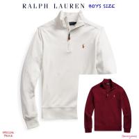 ราคา RALPH LAUREN COTTON INTERLOCK PULLOVER ( BOYS SIZE 8-20 YEARS ) (7508764811)