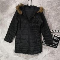 ราคา ผ้ามือสอง เสื้อกันหนาวแขนยาวมีฮู้ดหญิงขนถอดได้ Puma (29569955433)