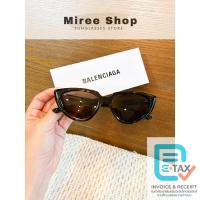 ราคา Balenciaga Cat Eye Sunglasses ร้านแอมของแท้เท่านั้นค่า BB0182S (25408469839)