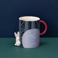 ราคา [STARBUCKS] - 2020 MID-AUTUMN BUNNY PORCELAIN MUG & MOONLIGHT HANDLE MUG 16oz (41263506751)