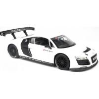 ราคา รถบังคับวิทยุ Audi R8 LMS อัตราส่วน 1/14 วิ่งได้ มีไฟ เห็นห้องโดยสารสมจริง - RASTAR Audi R8 LMS No.47500_สีขาว (2056141494)
