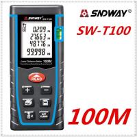 ราคา SNDWAY SW-T100 เลเซอร์วัดระยะทาง เลเซอร์วัดระยะทาง 0.05 - 100 เมตร (1148833051)