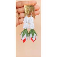 ราคา ต่างหูไหมพรมพร้อมส่ง(คู่) (7169749063)