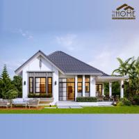 ราคา 1209 แบบบ้านสไตล์อังกฤษ หลังเล็ก ชั้นเดียว 2 ห้องนอน 2 ห้องน้ำ (44102337044)