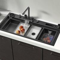 ราคา Ners อ่างล้างจานอ่างล้างจานอัจฉริยะผักผลไม้ Purification Nano จานอ่างล้างจานผักอ่างล้างจานคู่แบบบูรณาการ (42967643058)