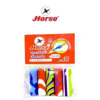 ราคา Horsr ตราม้า ปลอกฟองน้ำเพื่อสวมจับ H-05 ลายแฟนซี จำนวน 5 ชิ้น/แพ็ค (4783900517)