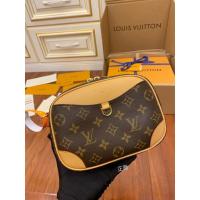 ราคา Louis Vuitton Classic Retro ดีไซน์คลาสสิกพิมพ์ลายดอกไม้เก่า กระเป๋าคลัทช์สำหรับสไตล์สมัยใหม่ (45950179152)