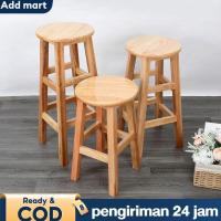 ราคา ไม้เนื้อแข็ง100%เก้าอี้ไม้มินิมอลเก้าอี้กลมเก้าอี้กาแฟเก้าอี้บาร์กลม (26893072032)