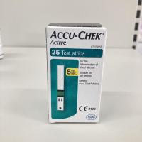 ราคา Accu-Chek Active แถบตรวจวัดน้ำปริมาณน้ำตาลในเลือด มี25 ชิ้น (12907160039)