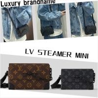 ราคา หลุยส์วิตตอLouis Vuitton LV STEAMER mini กระเป๋าถือกระเป๋าสะพายข้างผู้ชาย (24841929928)