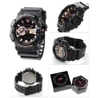ราคา Casio GShock รุ่น GA400GB1A4 นาฬิกาข้อมือผู้ชาย สายเรซิ่น สีดำ หน้าปัดพิงค์โกลด์ ประกันศูนย์เซ็นทรัล CMG 1 ปีเต็ม (4488768322)