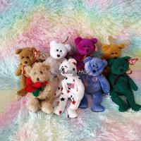ราคา ของสะสม TY หมีทีวาย 8 นิ้ว set 2 Beanie Baby ตุ๊กตา ตุ๊กตาหมี Ty ป้ายแท้ ตุ๊กตาผ้าขน ตุ๊กตาทีวาย หมีวินเทจ (3782774457)