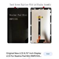 ราคา ใหม่ LCD 8.70 "นิ้วจอแสดงผล LCD สําหรับ Realme Pad Mini RMP2105 RMP2106 Touch Screen Digitizer พร้อมจอแสดงผล LCD (28639761491)