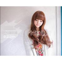 ราคา วิกผมยาวดัดลอนหน้าม้าw (87837013)