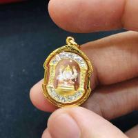 ราคา จี้พระพิฆเนศ สำหรับสร้อย 1-2สลึง เลี่ยมทองแท้90% (27973695876)