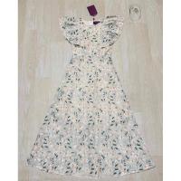 ราคา ป้าย Chalita เดรสยาวงานปักลายดอกเดซี่สีสวยละมุน ปักแน่นๆสวยมาก แขนระบายพริ้วๆเรียบหรู ดูแพง ใส่ออกงาน งานแต่ง ไปวัด (22069301880)