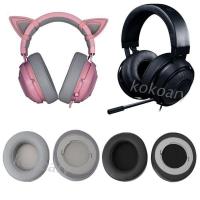 ราคา Kokx ฟองน้ําครอบหูฟังสําหรับ Razer Kraken 7 . 1 Chroma V 2 Usb Gaming Pro V 2 (6451542617)