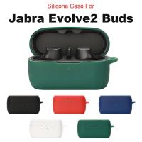 ราคา เคสหูฟังซิลิโคนสําหรับ Jabra Evolve2 Buds เคส TPU แบบนุ่มฝาครอบป้องกันการตก (25442467509)