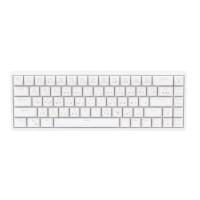 ราคา WIRELESS KEYBOARD (คีย์บอร์ดไร้สาย) ROYAL KLUDGE RKG68 RGB (WHITE) (RED SWITCH - RGB - EN/TH) (29800817393)