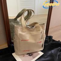 ราคา มีความสุข กระเป๋าสะพายไหล่ผ้าแคนวาสกระเป๋าหนังสือนักเรียนทรงสี่เหลี่ยมผ้าแคนวาสกระเป๋าสะพายไหล่อเนกประสงค์ (44274445405)