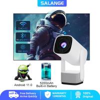 ราคา Salange 2025 ใหม่มาถึง K2 สมาร์ท 1080P โปรเจคเตอร์ Android11.0 WIFI Mini โปรเจคเตอร์แบตเตอรี่โปรเจคเตอร์แบบพกพา 4K สนับสนุนโฮมเธียเตอร์ Beamer (40875148195)