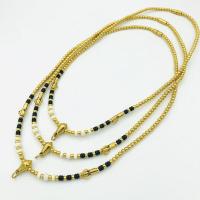 ราคา สร้อยร้อยกะลาคั่นเม็ดทองเลเซอร์(สแตนเลสแท้) ยาว24นิ้ว ใส่พระ3องค์ (5244884157)