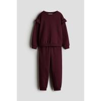 ราคา H&M(เอชแอนด์เอ็ม) ชุดเสื้อกันหนาวแบบ 2 ชิ้น Girls 2-piece sweatshirt set 1204940_6 (41273992335)