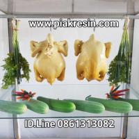 ราคา ชุด i ไก่ปลอม สำเร็จรูป และ ผัก พร้อมตกแต่ง ไก่ขนาด 3 โล แบบเหลือง ได้ครบตามรูป ไม่รวมตู้ โมเดลไก่ ไก่เรซิ่น ไก่ต้มปลอม (5617112988)