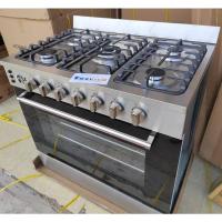 ราคา （ส่งออกไปยังสหรัฐอเมริกาและยุโรป）ครัวเปิด บ้านสไตล์อเมริกัน เตาแก๊ส 5 หัวสแตนเลสในตัว เตาอบในตัว เตาอบขนาด 90X60CM 160L (25982031258)